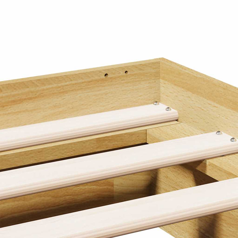 Solid Wood Bed, Small Double (4')