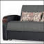 Upholstered Convertible Loveseat With Storage, Grey-1202235213