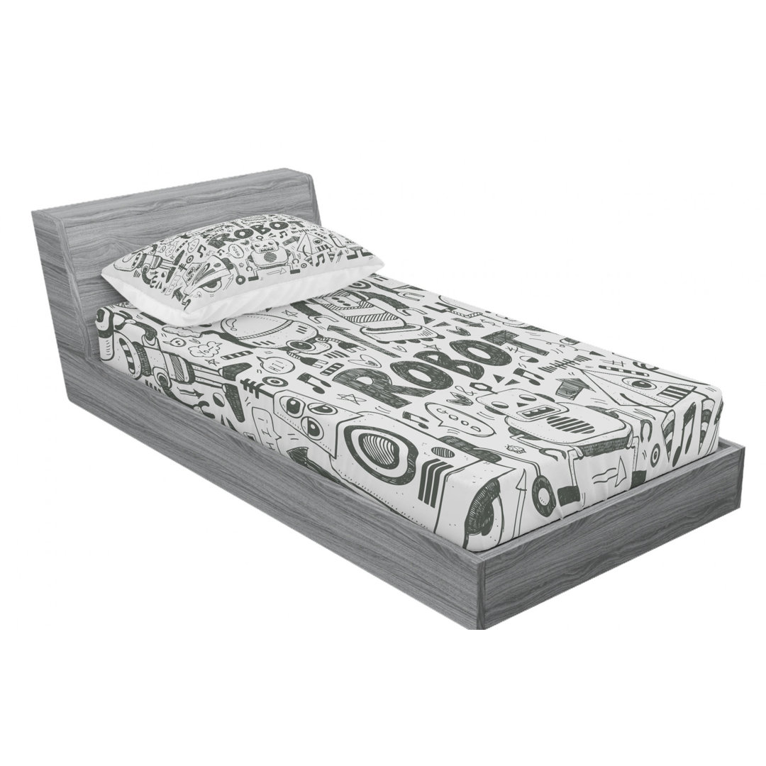 Microfiber Sheet Set (Set of 2) Ambesonne