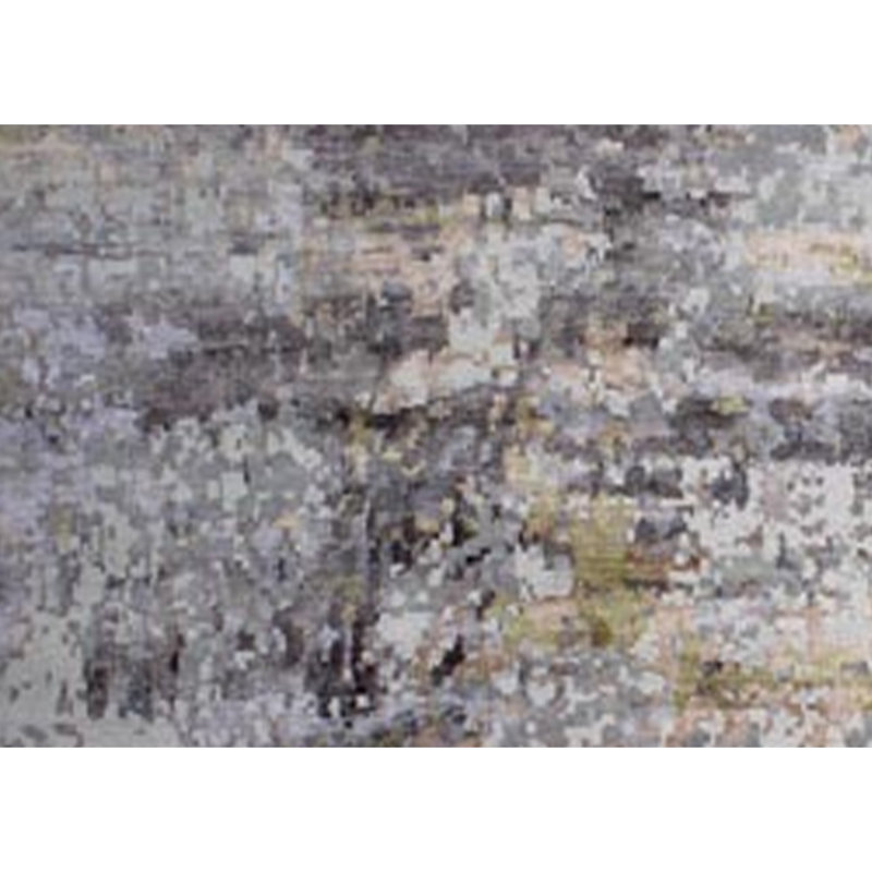 Tapis beige et gris noué à la main de haute qualité