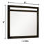 Miroir Leeandrew au fini tabac