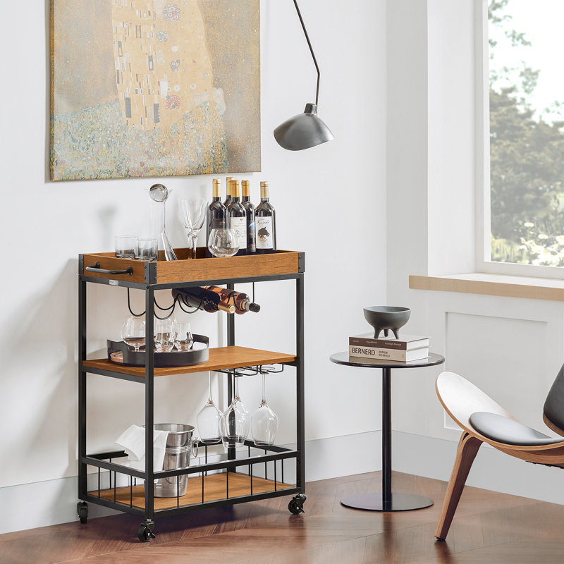 Ybarra Metal Bar Cart