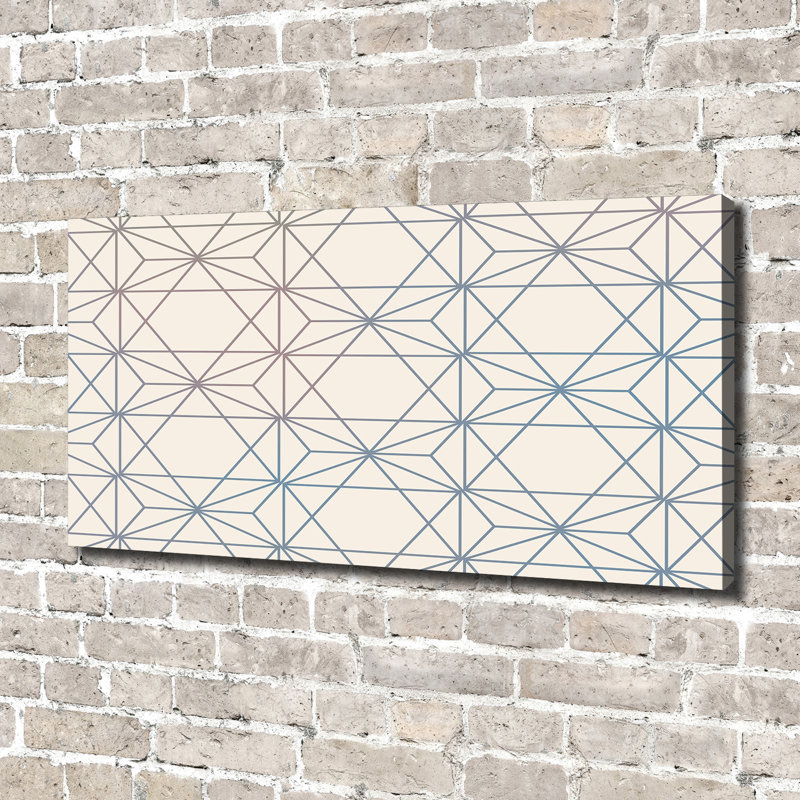 Geometric Background - No Frame Print on Canvas