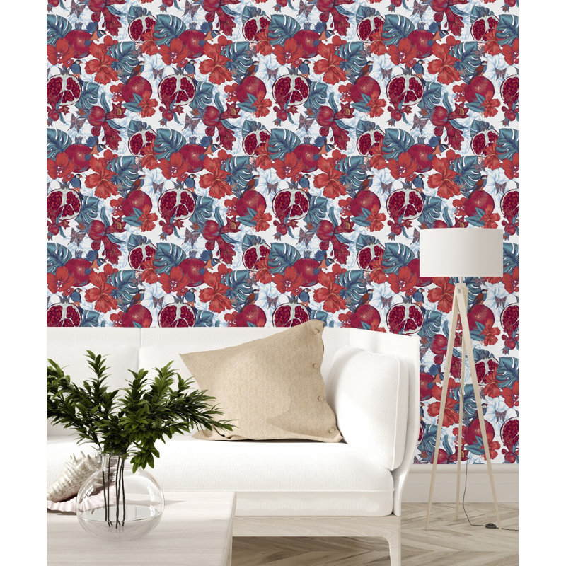 Carreau de papier peint l 25 po Kasdan, L 10,42 po x L 2,08 po