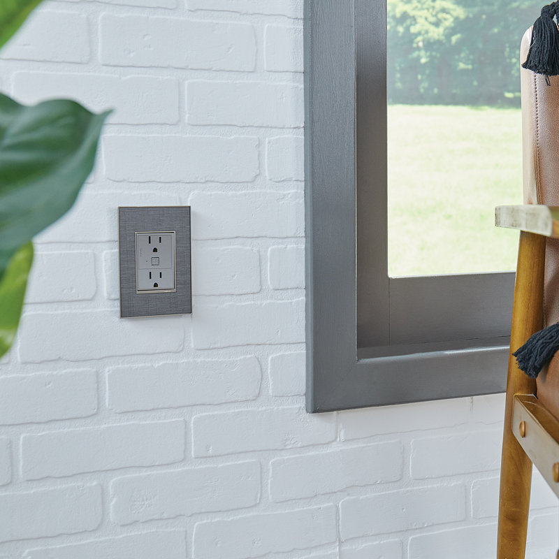 Prise de courant intelligente de 15 ampères Adorne avec Netatmo, Magnésium