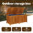 vidaXL Outdoor Storage Box, Deck Box, Solid Acacia Wood-133568025
