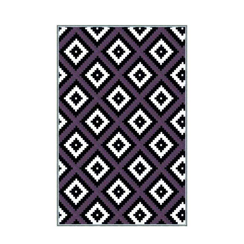 Antibacterial Hall Carpet, 39.4 x 59.1 inches | 100% Polyester, 0.4 in Pile Height, Non-Slip PVC Felt Dot Underside | Machine Washable, 3D Digital Printing, Durable & Stylish for Modern Home Décor