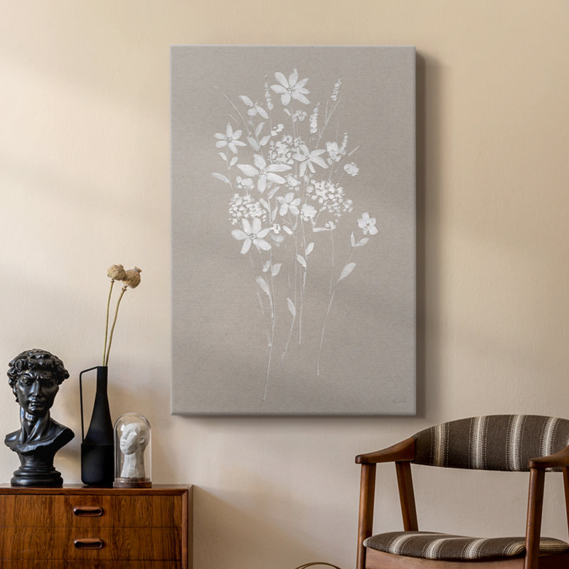 Delicate Botanicals II - galerie sur mesure, H 12 po x l 8 po