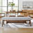 Lyra Fabric Upholstered Bench-106482679-106482677