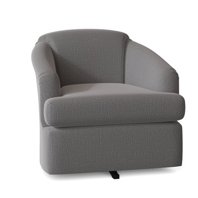 Cass Upholstered Swivel Armchair