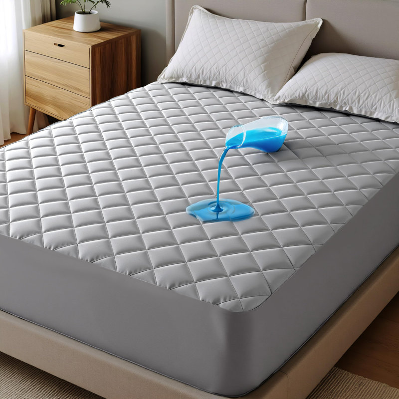 Housse de protection pour matelas imperméable, Double