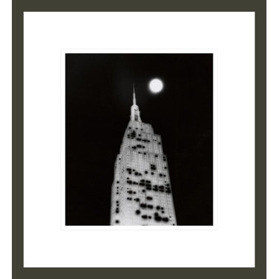 Empire State Bldg. by Weegee -Framed Giclee Print