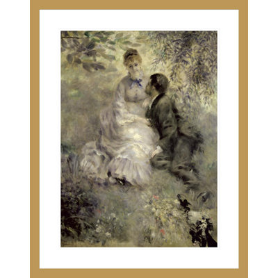 «The Lovers» par Pierre-Auguste Renoir, impression giclée encadrée