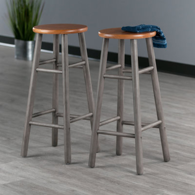 Tabourets de comptoir 2 pièces Cherlin