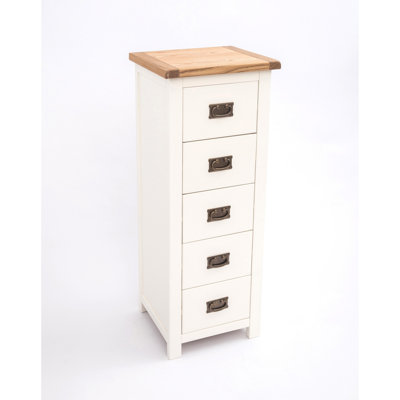 Abdulkadir 45cm W 5 - Drawer Chest of Drawers