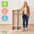 ECR4Kids 2-Section Coat Locker with Bench and Cubby Storage, Classroom Furniture-104694845