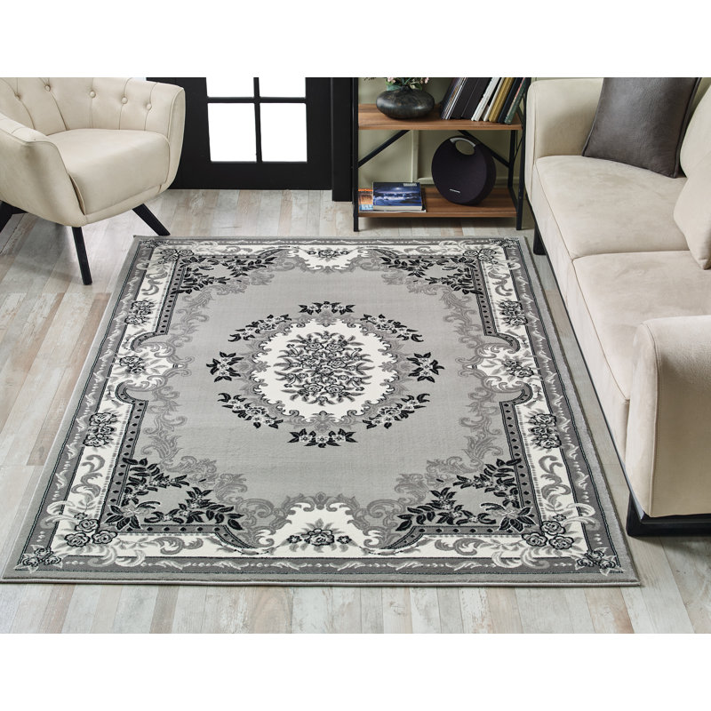 Carnmoon Oriental Area Rug, Rectangle 80 x 150cm