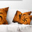 Coussin décoratif floral à motif fleur fire