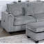 Ensemble modulaire contemporain 3 pièces avec canapé en velours côtelé, canapé Laf, méridienne RAF et repose-pieds pour une vie confortable-1983392193