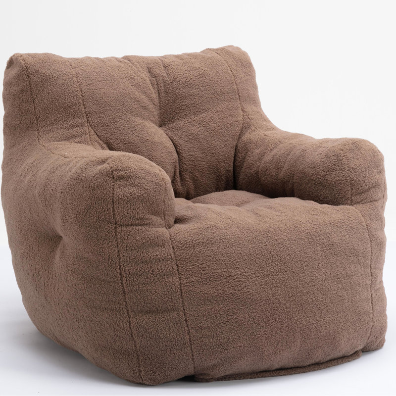 Coffee Soft Chair With Memory Sponge, 20.63" Package Depth For Shopping Mall, Coffee, 28.07Lbs, Brown