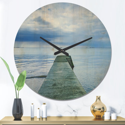 Solid Wood Wall Clock