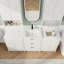 Ensemble de meuble-lavabo 72 po avec lavabo en résine et 4 armoires de rangement