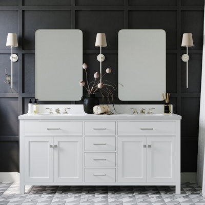 Ensemble de meuble-lavabo double 73 po Macnair