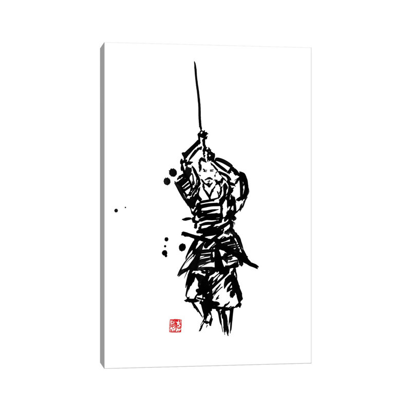 En Garde by Péchane - Print on Canvas, 30.48 cm H x 45.72 cm W, Wrapped Canvas