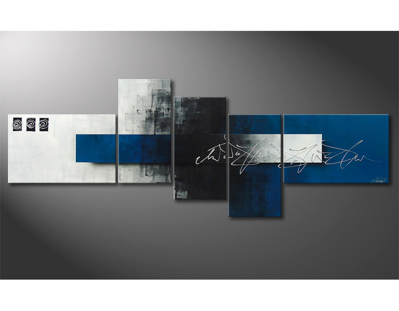 5 Piece Painting on Canvas