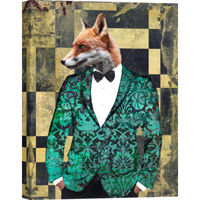 Gentleman 2 1 Piece Wrapped Canvas Wall Art