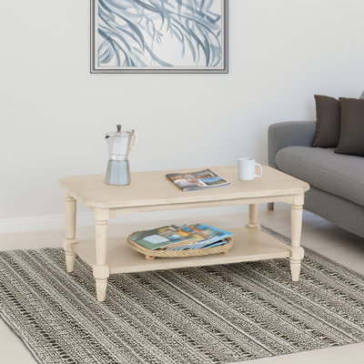 Arri Four Leg Coffee Table with Storage