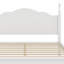 Structure de lit plateforme en bois, lit plateforme de style rétro avec support en lattes de bois-735354448