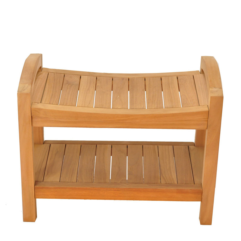 Whitlock 24'' W Teak Shower Bench