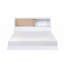 1Pc Bed Bookcase Headboard Youth Bedroom Furniture(Only Bed)-2026558993