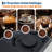 3rd-Gen Espresso Coffee Maker with Milk Frother - Removable Brewer/Grinder, Adjustable Coarseness/Flavor, 3-Level Coffee/Milk Volume, Detachable Milk Tank for Home Baristas-121345381