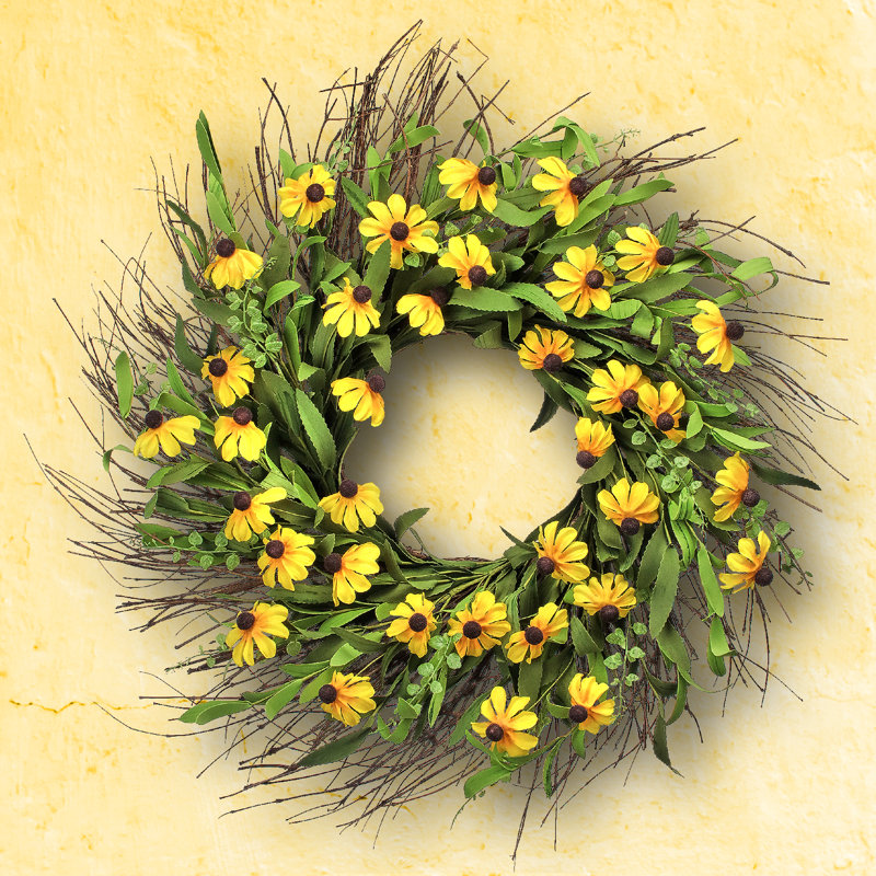 Couronne de polyester 24 po eye susan