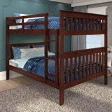 Catharine Full Over Full Solid Wood Standard Bunk Bed