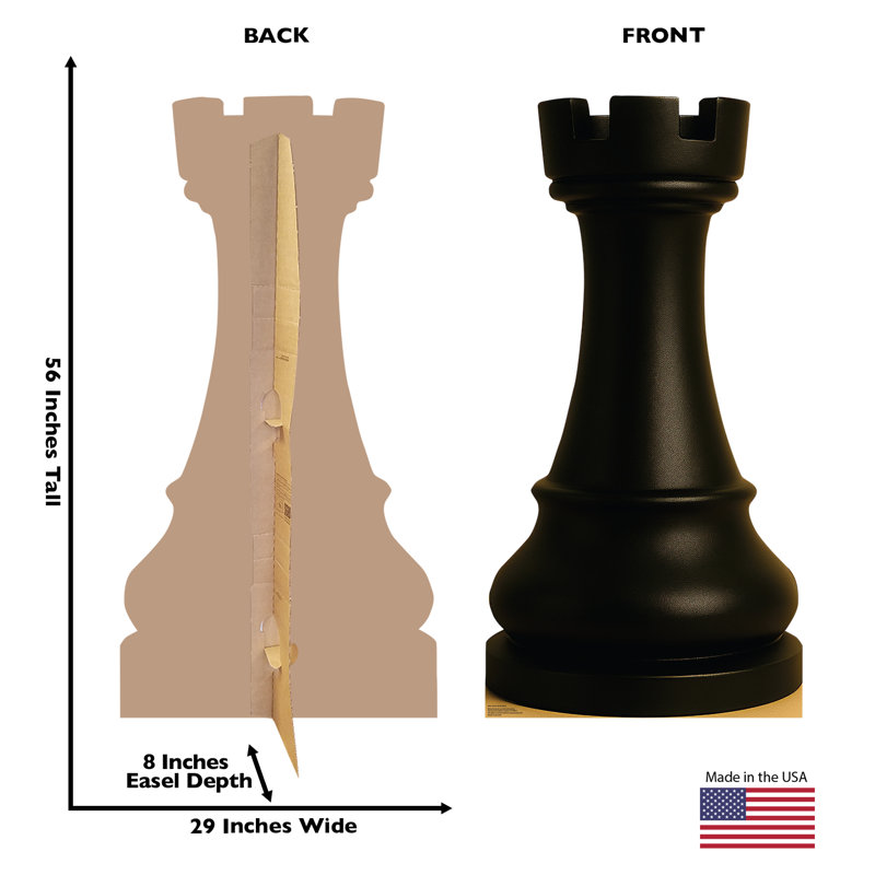 Chess Rook Black