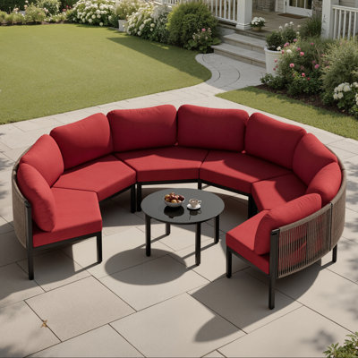Aluminum Sofa Seating Group