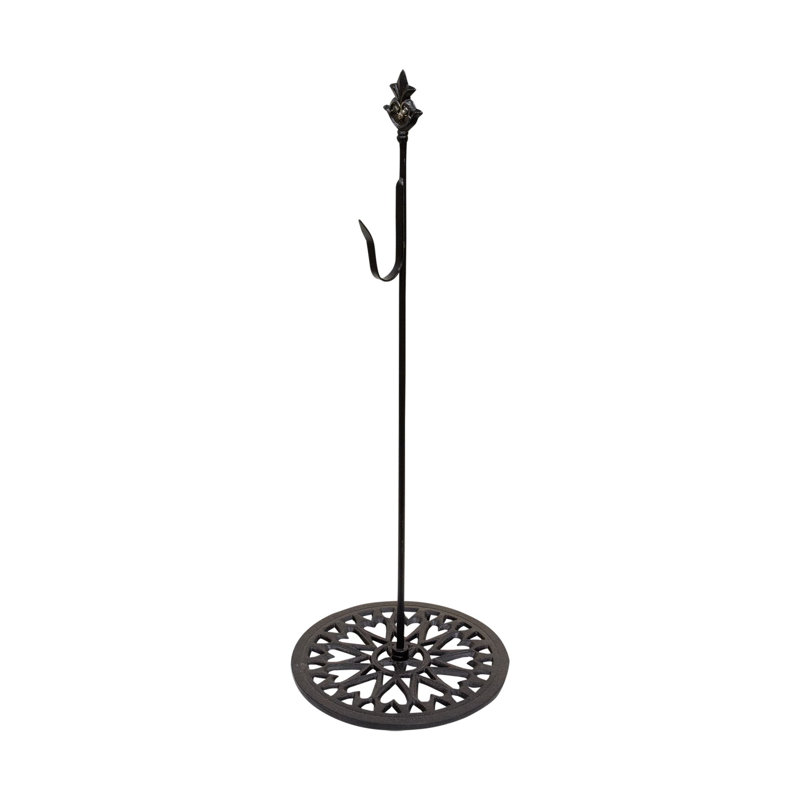 Couronne en métal 2,25 po, H 24 po x l 2,25 po