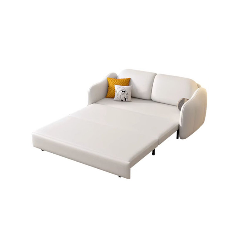 Canapé-lit convertible 3-en-1 de style moderne avec canapé-lit escamotable à dossier réglable, 32.28" H x 57.87" W x 32.68" D