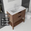 Meuble-lavabo sur pied 36 po avec lavabo à fermeture en douceur pour petites salles de bain 36 po-133397043-133397044