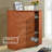 7-Drawer Dresser 47-inch Wide Wood Chest with 2-Locking Drawers, 1-Locking Door, 3-Shelves and Clothing Rod for Bedroom Storage-116069025