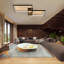 Coben 2-light LED Flush Mount dimmable-405183420