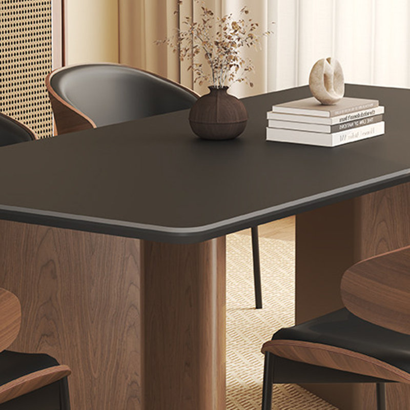 Table de salle à manger d'inspiration rétro, 5 pièces: table, 4 chaises, H 29,52 po x l 78,74 po x P 31,49 po