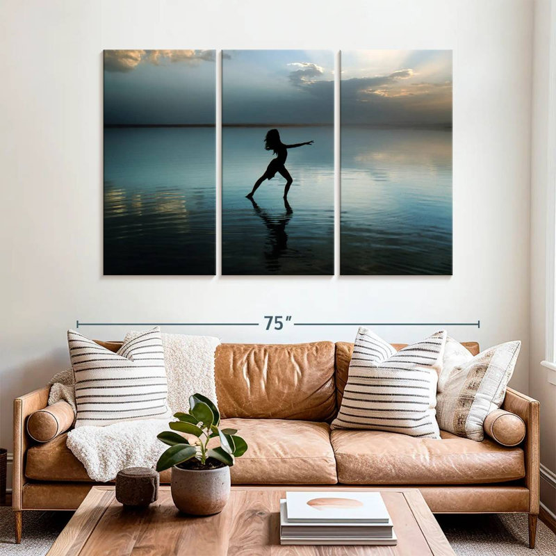 Enn Lake Ballet Dancer, 42" H x 65" W