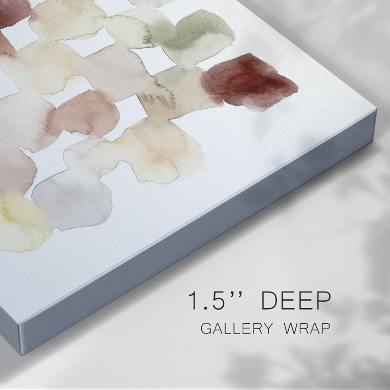 «Melted Sediment III», toile tendue avec châssis, H 12 po x l 18 po