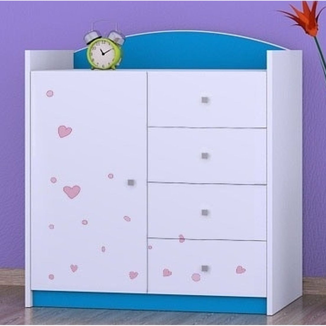 Nicollet Kids 4 - Drawer Combo Dresser
