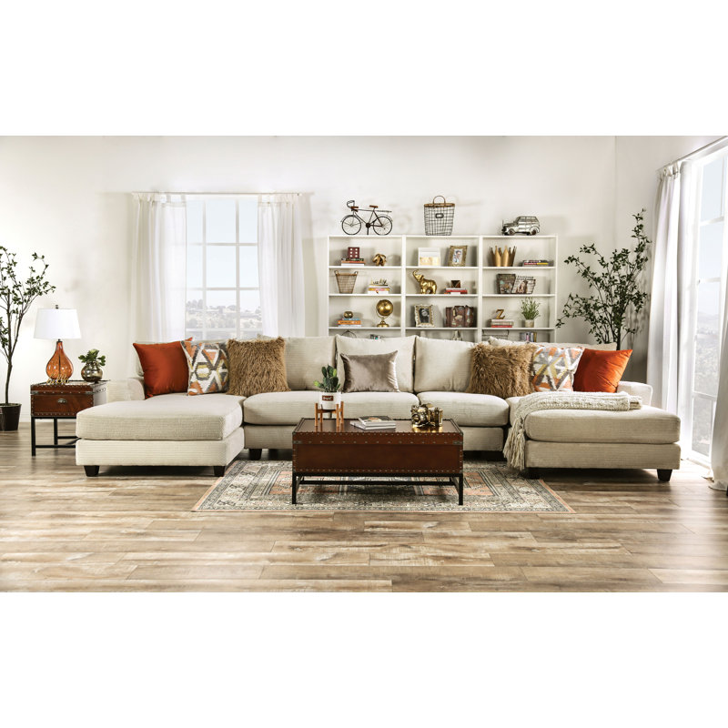 Chevelle Upholstered U-Shaped Sectional Symmetrical