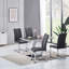 Amelie-Grace Faux Leather Upholstered Armless Dining Chair-1656702977